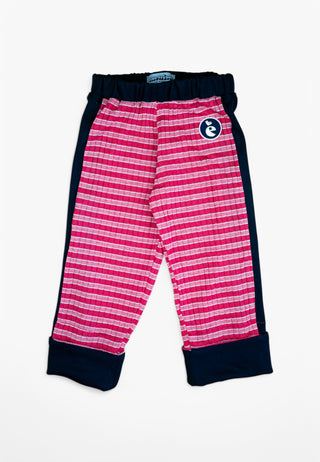 Growing tracksuit jogpants - Pink 70's