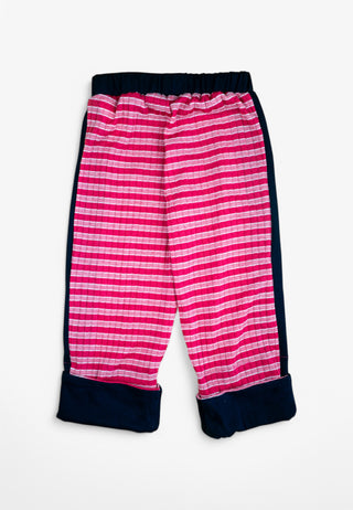 Growing tracksuit jogpants - Pink 70's