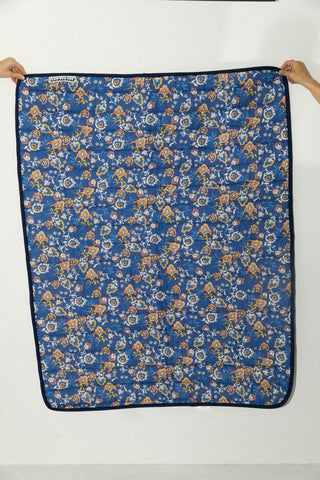 Blanket - Blue Paisley