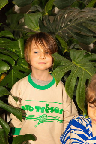 Sweatshirt Green Tennis