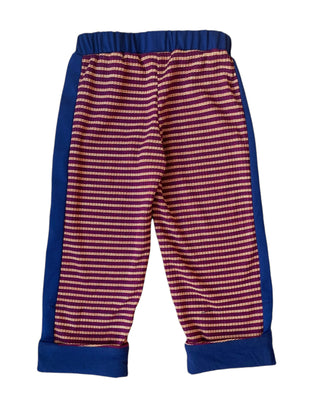 Pantalon de tracksuit évolutif 70's bordeaux