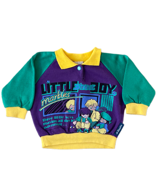 80's Little Boys street sweatshirt - 6 months