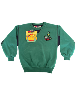 Capsule JO 2024 - Sweatshirt vert - 4/5 ans