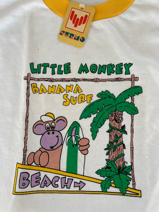 Little Monkey 90's T-shirt Shorts Set - Ages 8