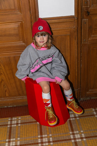 Pink Sports Sweatshirt