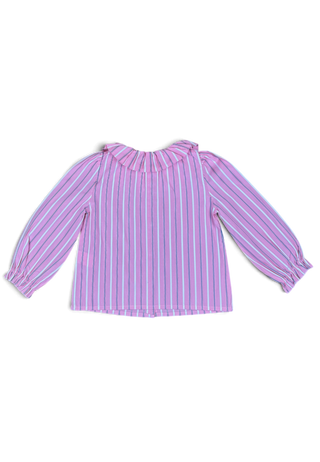 Blouse Pierrot rose clair