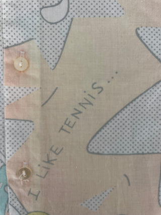 Chemise pastel "I Like Tennis"  - 6 mois