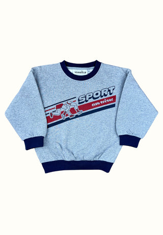 Blue Sports Sweatshirt