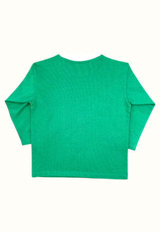 T-shirt manches longues Tennis Vert