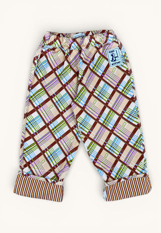Pantalon évolutif Toffee Check