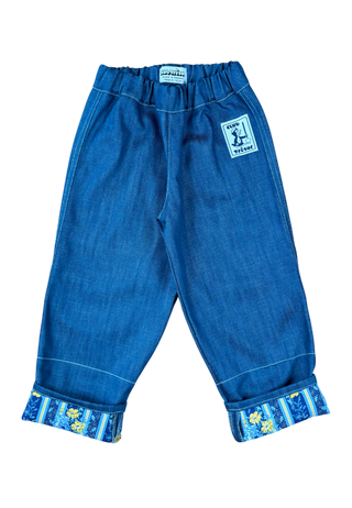 Pantalon évolutif Denim and flowers