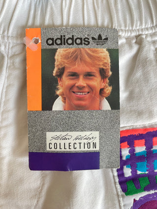 Short tennis blanc Adidas collector - Stefan Edberg collection - 6/8 ans