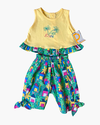 Ensemble Top et Pantalon 90's Tropical - 1 an